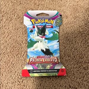 New Pokemon Scarlet & Violet Paldea Evolved Booster Pack | Meowscarada